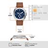 PRIVATEER Chronograph Brown Leather Watch