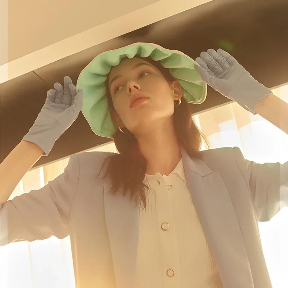 Sunscreen Breathable Gloves Sun Protection UPF1000+ Anti-UV Tech Ceramic Fabric Slip Glove for Outdoor Cycling Driving