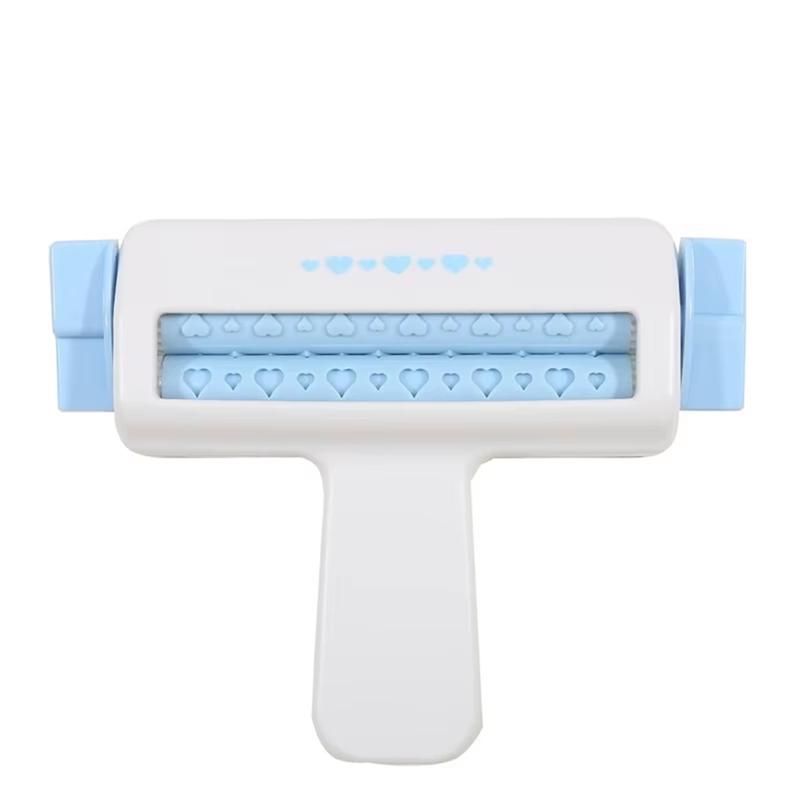 Texture Roller Paper Crimper Tool Paper Roll Embossing For Making Wave Shaper Paper Crimper Love Style