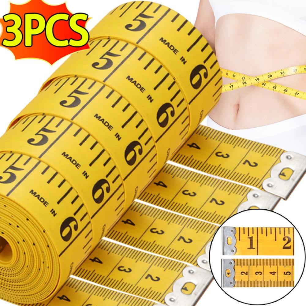 3/1PCS Double Scale Soft Tape Portable Body Measuring Tape Sewing Ruler Tools Sewing Cloth Tape Measures Home DIY Sewing Crafts