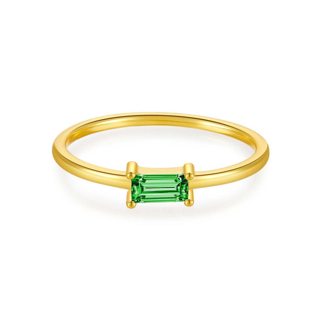 ANDYWEN 925 Sterling Silver 1.5mm Rainbow Ring Women 2023 Luxury Colorful Zircon CZ Jewelry