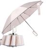 Aiyoupin New Reverse Folding Umbrella for Automatic Folding Reinforced 10 310T Aluminum Super Suitable for Sun and Portable Reverse Folding Umbrella