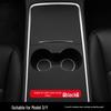Tesla Model 3/Y Center Console Suede Protective Film Sticker