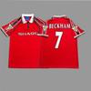 Maglia da calcio vintage Beckham Zidane Messi C Ronaldo maglia classica da campionato