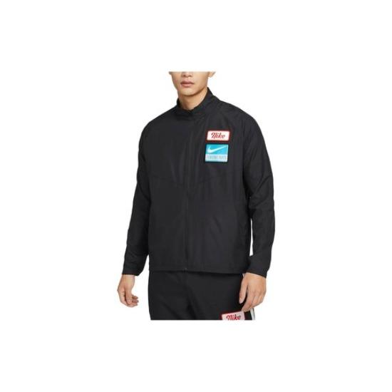 Nike Dri-FIT Logo-Patch Windbreaker Jacke DV9820-010