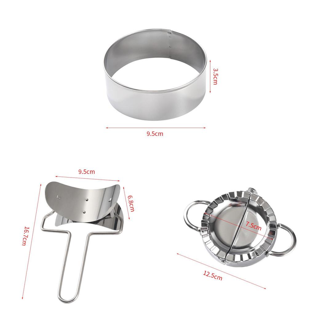 Modern Stainless Steel Dumpling Maker For Home Cooking And Gift Use