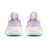 Anta Kids Round Toe Lace-Up Comfortable Shock Absorbing Durable Low-Top Running Shoes Kids Running Shoes White Green Purple T22335597R-2