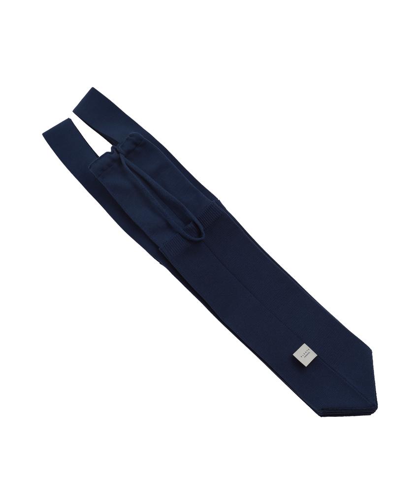 Pleatsmama Big Shoulder Bag Navy