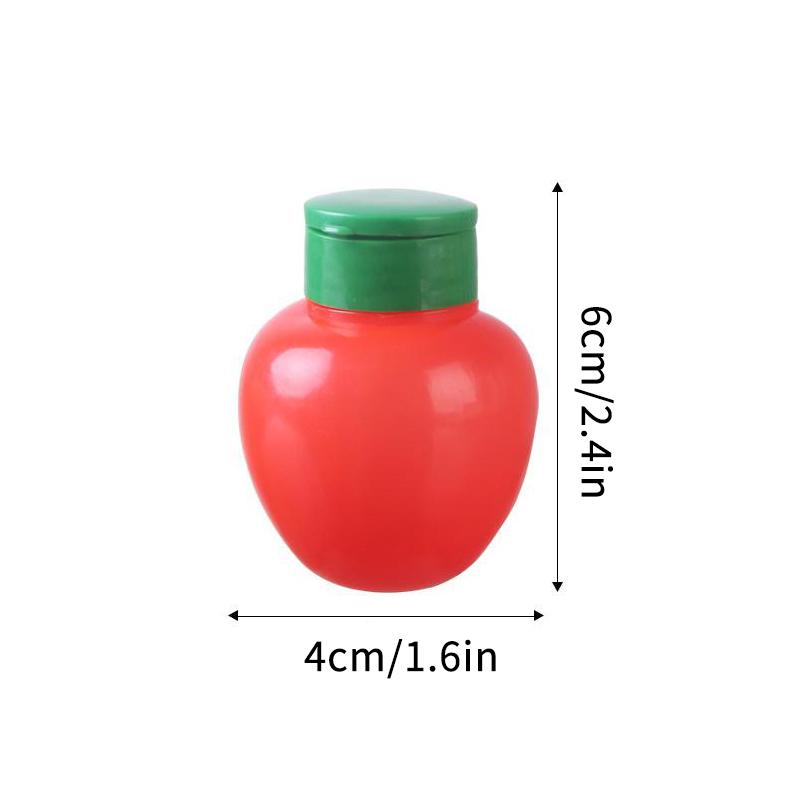 4 шт. Пластиковая баночка для специй 50 мл Многоразовый кухонный диспенсер для соли Аджиномото Мини-баночка для приправ Бутылочка для приправ с перцем Декор для бенто