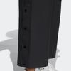 Adidas Originals Ss22 Mc Snap Pant Pure Color Straight-Leg Sports Trousers With Snap Button Hem Women Bottoms Black IC6586