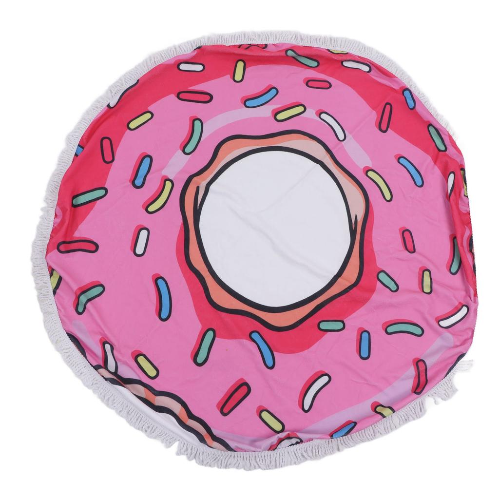 Beach Towel Oversized Soft Thick Microfiber Round Shape Absorbable Moisture Swim Towel for Outdoor Travel Indoor