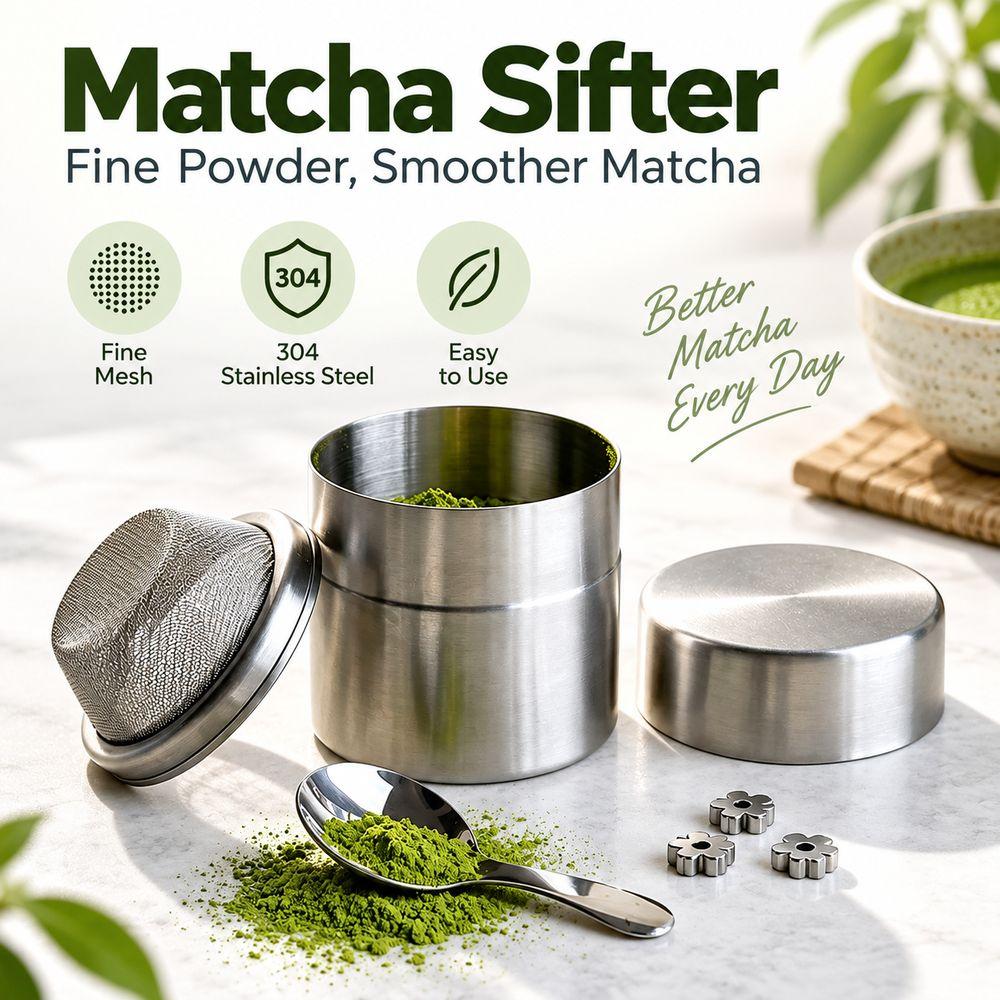 Moisture Proof Tea Storage Canister 304 Stainless Steel Milk Powder Container Home Use