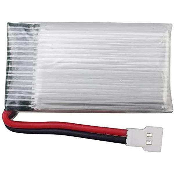 2Pcs LiPo Rechargeable Batteries 720mAh 3.7V – Compatible with Syma X5, Cheerson CX-30W, Skytech M68 – High Capacity – 45x25x10mm
