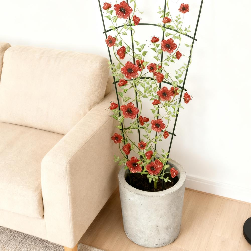 40 * 25cm Plant Metal Climbing Frame Bonsai Bracket Climbing Vine Rack Flower Arrangement Support Fixed Rod Versatile Style