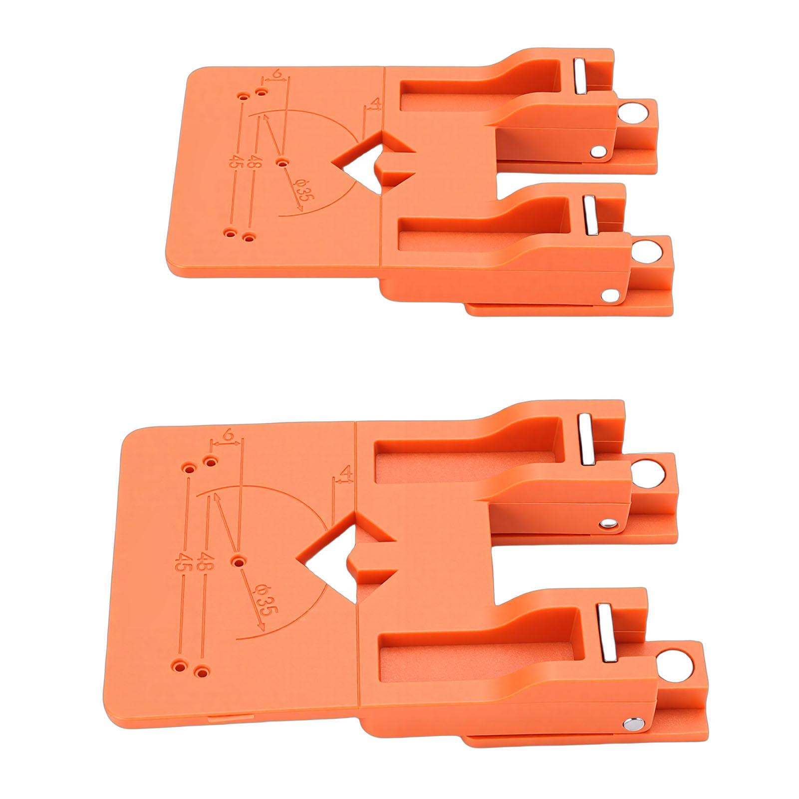 

2 Pcs Hinge Installation Fixing Plate Strong Magnetic Foldable Hinge Installation Positioner for Most Door Hinges and