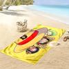 One Piece2 Print Beach Towel, Large Soft Quick Dry Towel for Beach Camping Swimming
