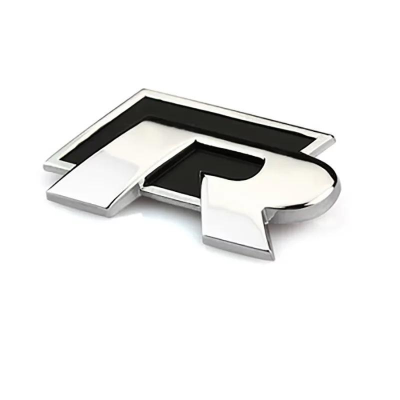 

For VW Car Metal Front Grill Trunk Auto Emblem Sticker Accessories For Volkswagen GTI R-Line R Polo T5 Golf Passat Scirocco Je