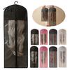 Hairpiece Protection Bag Wig Storage Hanging with Hook, Breathable Non-woven Fabric Dust-proof Travel Hair Extension Case Protector, Space Saving