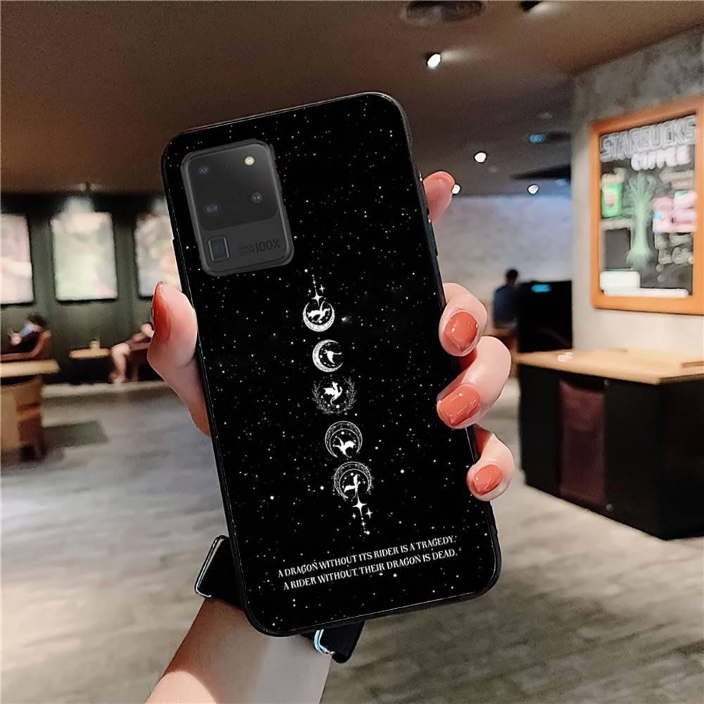 Fourth W-Wing Phone Case For Samsung S 24 Fe 25 Ultra Plus 20 Lite 21 30 22 23 24 22 Ultra 5G Fundas