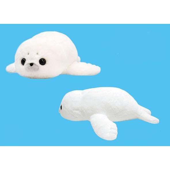 Amuse Fluffy Baby Seal JB Omochi-chan Plush Toy Total Length 42cm703545