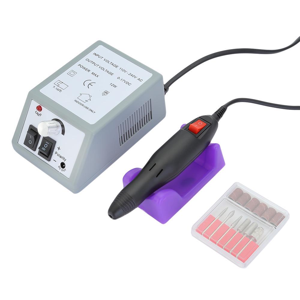 Pro Electric Polishing Machine Nail Art Drilling Files Manicure Nail Drill Bit Gel Remover Nail Tool