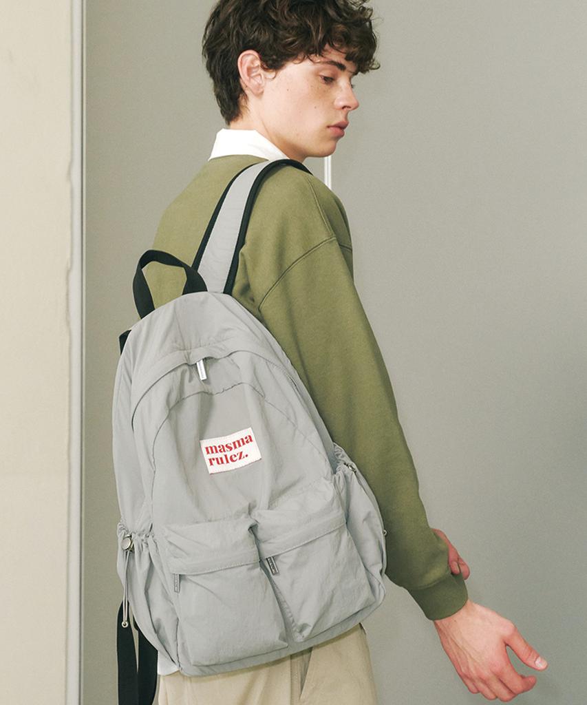 Masmarulez Two Pocket Daily Backpack_6 Colors