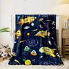 Space Bus Space Adventure Kids Blanket bedroom Blanket for Livingroom Couch lunch break Soft throw for Friend's festival Gift