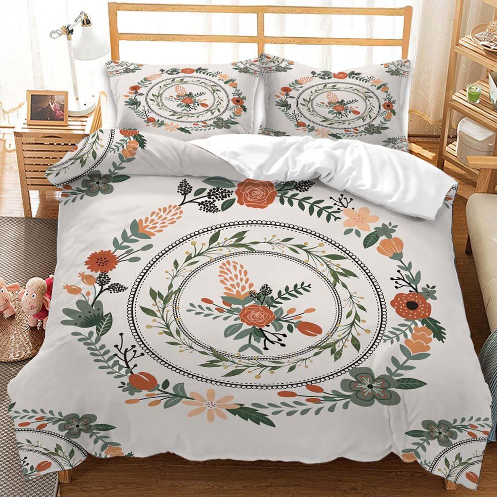 3D Digital Printing Kit Garland Wind Bed Three-Piece Four-Piece Set