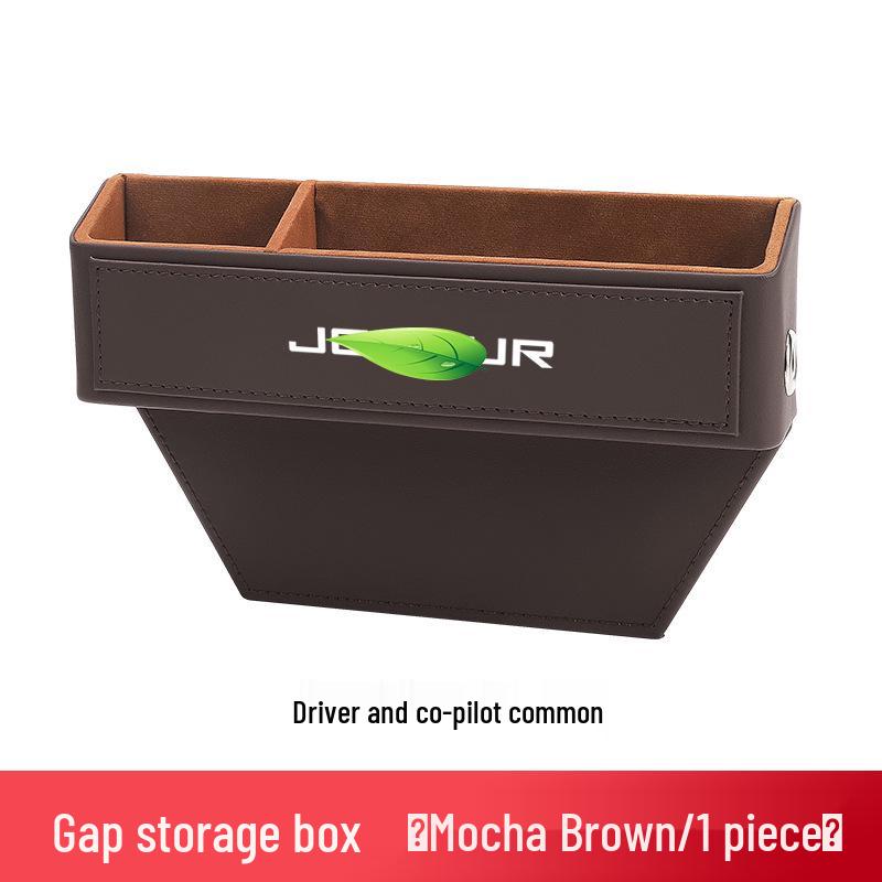 Jetour Car Seat Gap Organizer & Tissue Box - Interior Storage Accessory