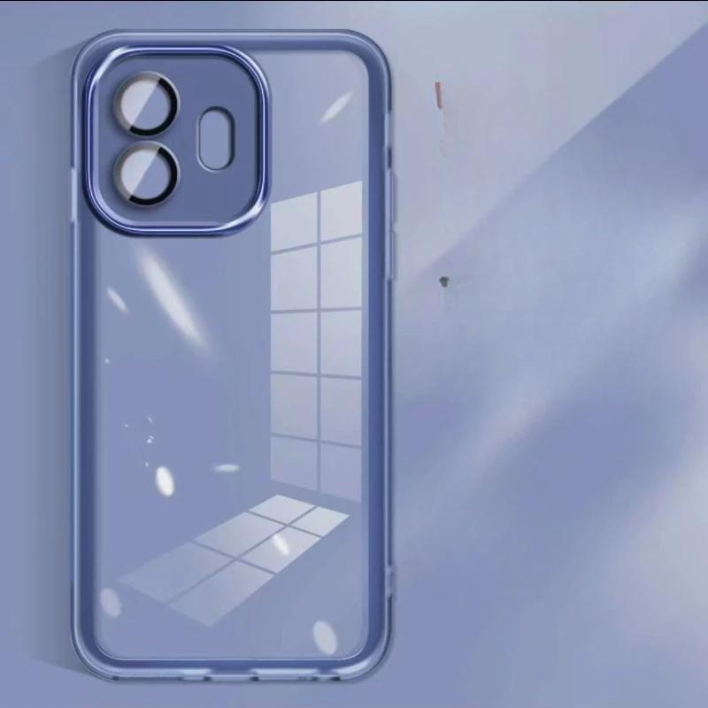 For OnePlus 15T Case For One Plus 15 T 1+15T Soft Clear Silicone TPU Cases Transparent Camera Lens Protective Film Cover Fundas