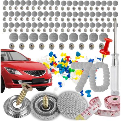 Gray Car Headliner Repair Kit, Regeneration, Rivets, Screwdriver