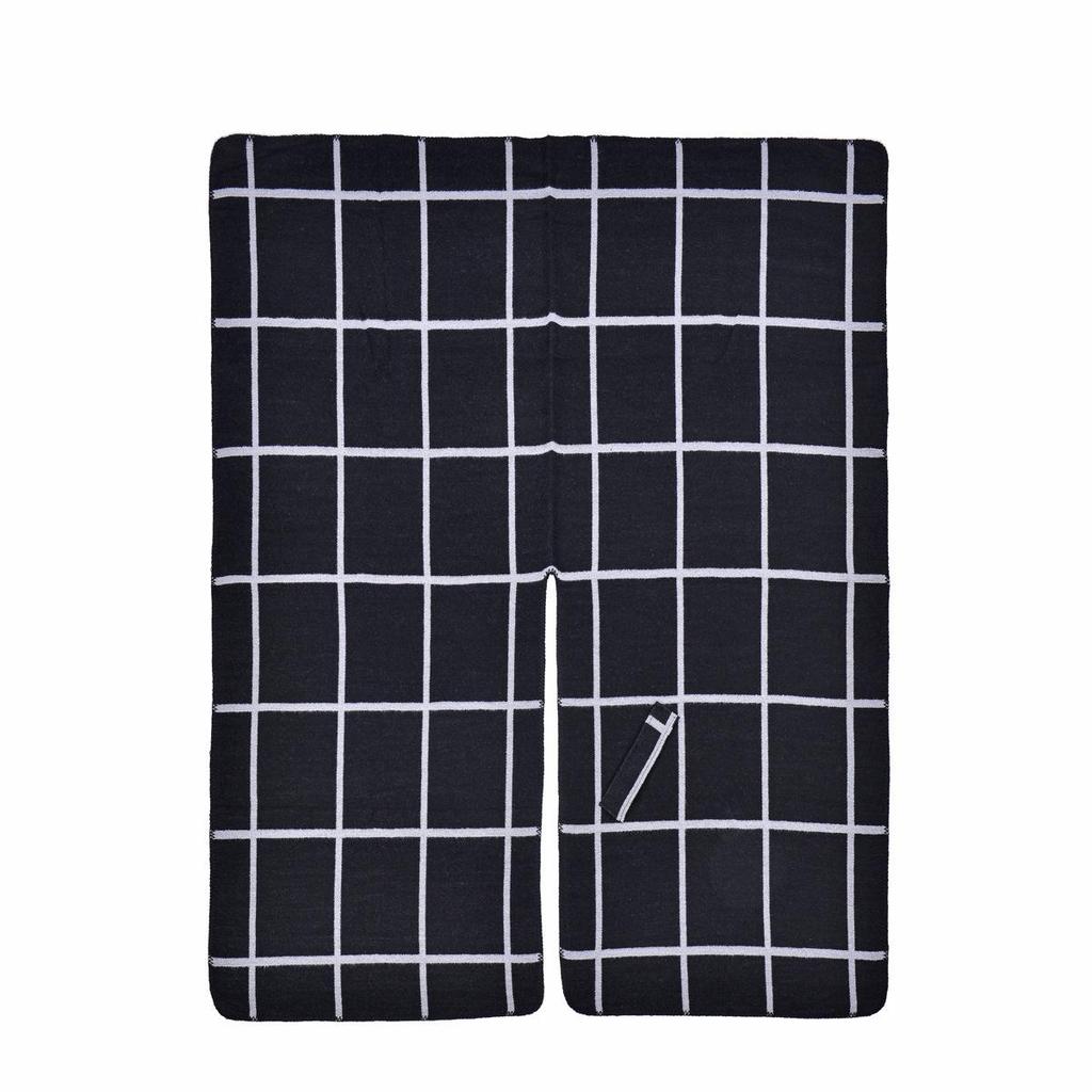 Classic Plaid Slit Shawl: Warm Autumn/Winter Cardigan Cloak