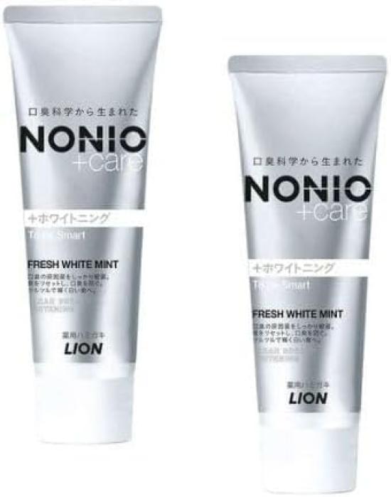 

[Set of 2] NONIO Plus Whitening [Quasi-drug] Toothpaste (Contains high concentration of fluoride, 1450ppm) 130g x 2 set