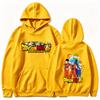 Dragon Ball Super Hoodie Goku Vegeta Anime Print Street Style Unisex Unisex Oversized Casual Sweatshirt Long Sleeve