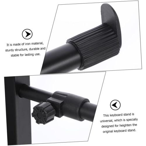 LIFKOME Adjustable and Telescopic Keyboard Elevation Rack, 2-Pack, Compact, Lightweight, Portable, Folding Design