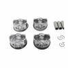 4pcs G4FJ 77.5mm Engine Pistons Rings Set +0.5mm For 2011- Hyundai Kia 1.6T 23410-2BCA0 New Car Accessories