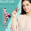 Sanas Hair Clips For Women 4Pcs Claw Clips Fancy Butterfly Hair Clips Hair Accessories For Girls Claw Clips Korean Clutch Stylish Hair Clip Women Ac