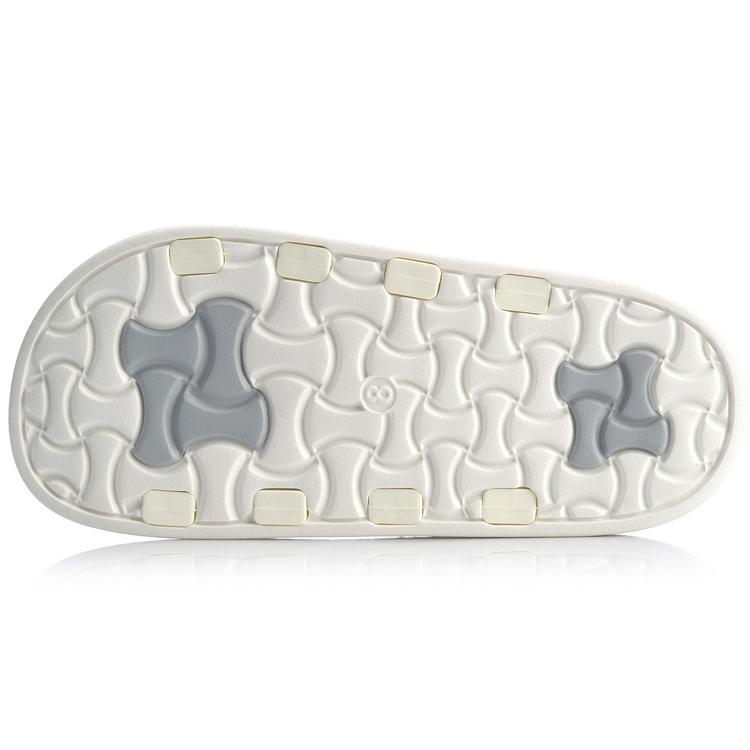 Li Ning Clap Comfortable EVA Quiet Slide Slippers Men's Standard White AGAQ001-4