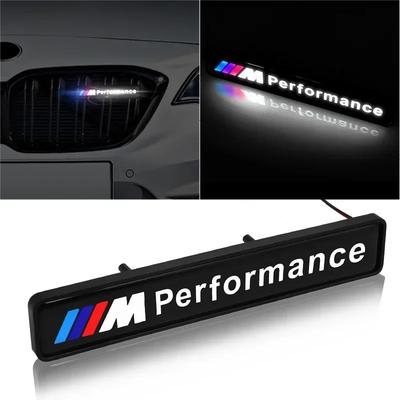 2025 Hot 1pcs Car Front Hood Grille Emblem Badge Labeling LED Waterproof Decorative Lights For M3 M5 M6 X1 X3 X5 E34 E39 E36