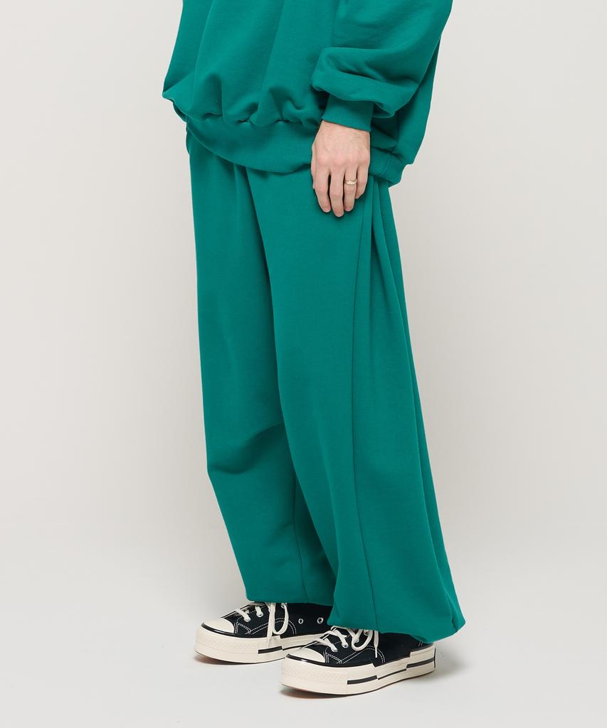 CARGOBROS Nick Comfy Wide Terry Jogger Pants (Green)