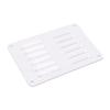 Air Vent Cover 15x10cm White Aluminum Alloy for RV Travel Trailer Home Kitchen Wall Ceiling Air Return Grille