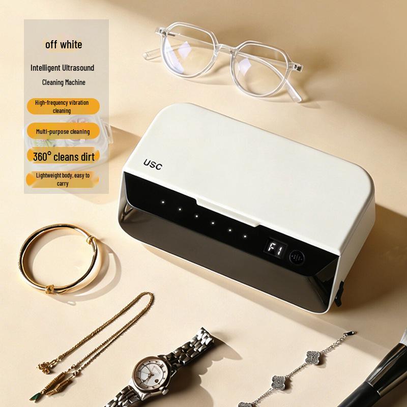 Automatic Ultrasonic Cleaner for Glasses, Braces, Contacts, Jewelry - Home Use US Standard