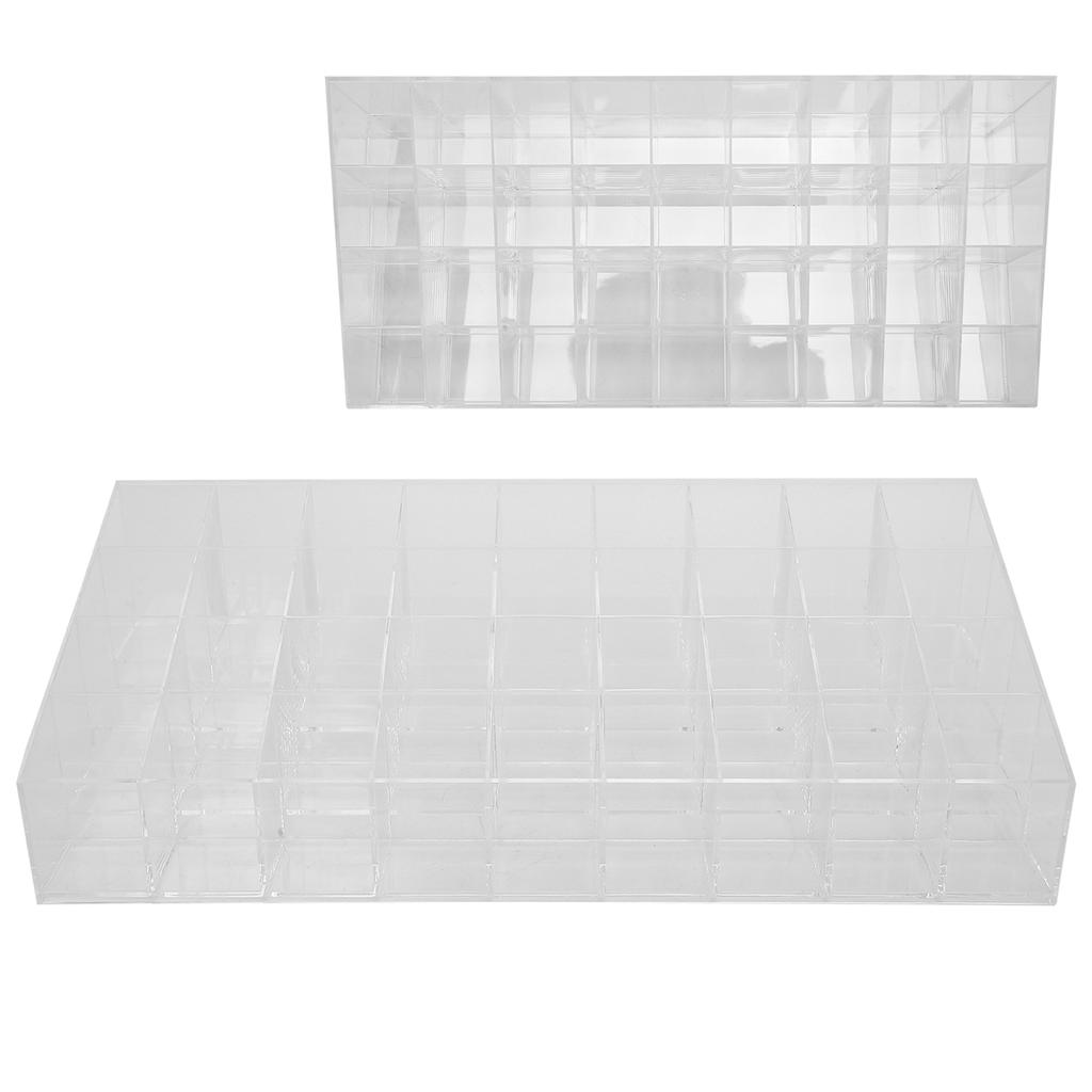 Make-up Acryl Fall Lippenstifte Display Lagerung Kunststoff Kosmetik Organizer Lippenstifte Halter