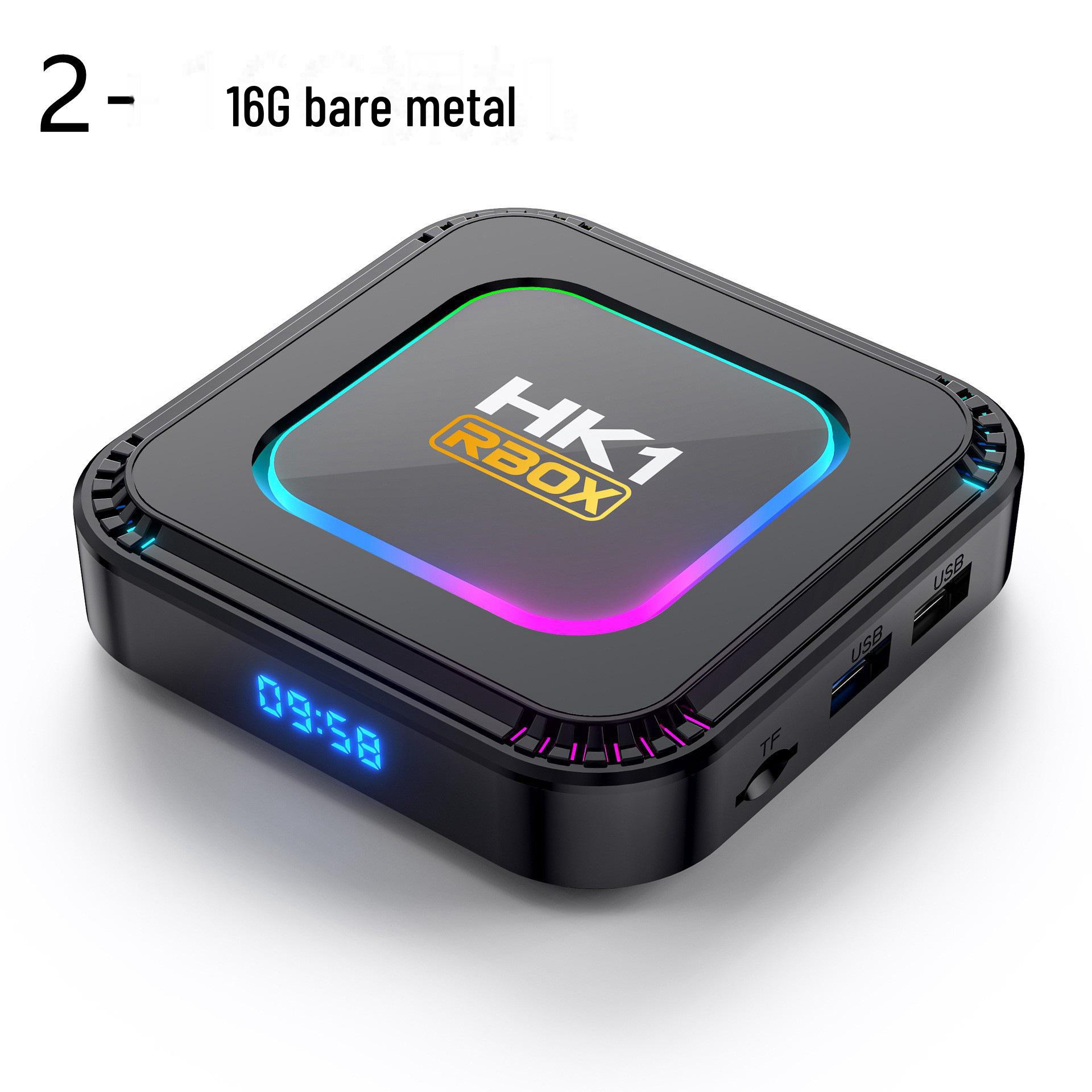 

HK1 K8 Android 13 TV Box, WiFi6, 8K Support 2GB/16GB bare metal