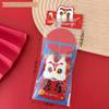 Tengyi Cute Plush Doll Red Envelope - Festive Lucky Money Hot Stamping, Year of the Horse Edition
