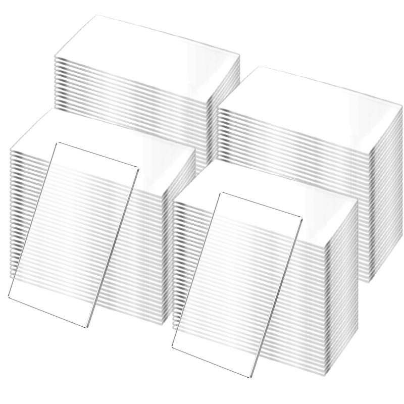 30/50Pcs Clear Acrylic Table Place Card Wedding Blank Rectangle Seating Cards Sign Guest Names Tag Birthday Party DIY Decoration