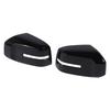 2PCS Rearview Mirror Cap Left and Right Exterior Rear View Mirror Housing Cap for Triton L200 2023