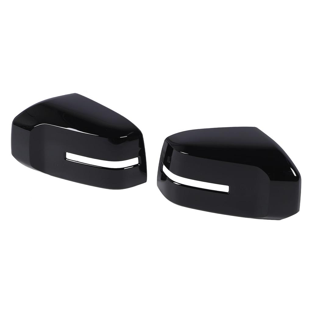 2PCS Rearview Mirror Cap Left and Right Exterior Rear View Mirror Housing Cap for Triton L200 2023