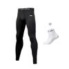 Li Ning Fitness Set Men's Black YUDT069-1 YULT069-1