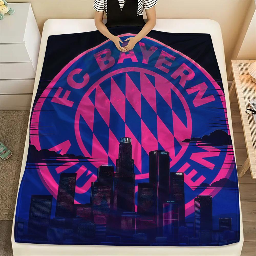 Bayern München3 Flannel Blanket, High quality Comfortable for All Seasons, Home Decor, Warmth and Comfort
